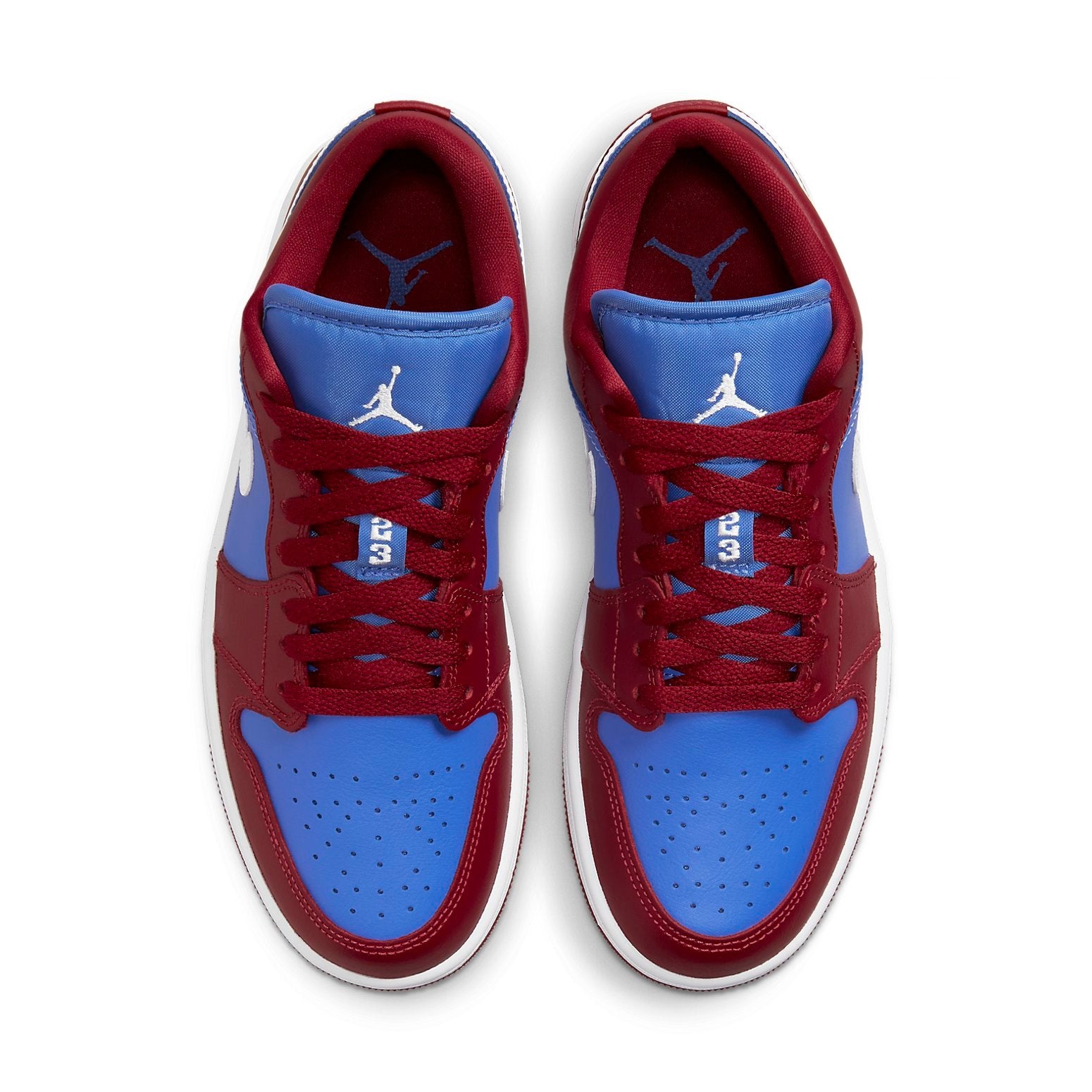 (WMNS) Air Jordan 1 Low 'Deep Red Blue' DC0774-604 - 4