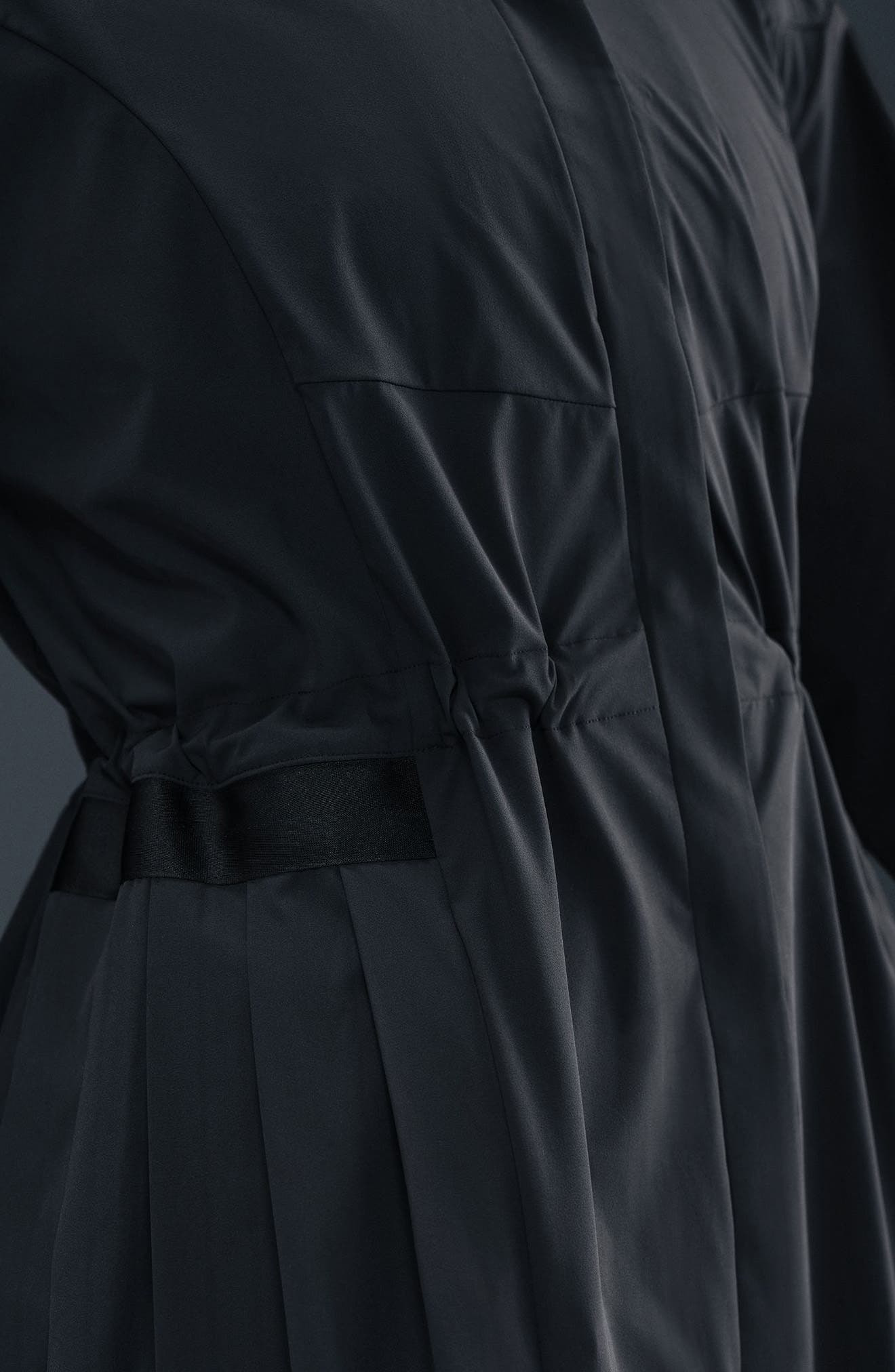 Nike 24.7 PerfectStretch Dri-FIT Trench Coat in Black/Dark Smoke Grey at Nordstrom - 5