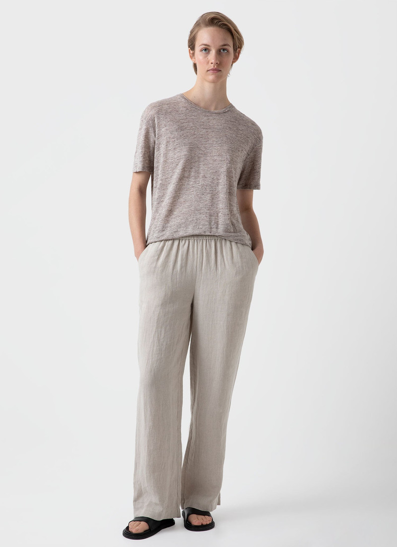 Sunspel Drawstring Wide Leg Trouser outlook