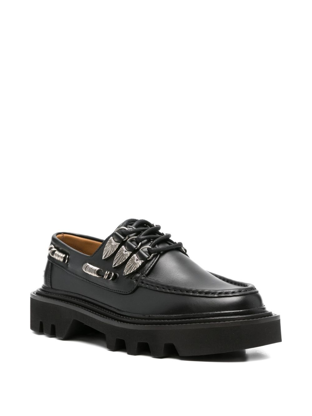 leather loafers - 2