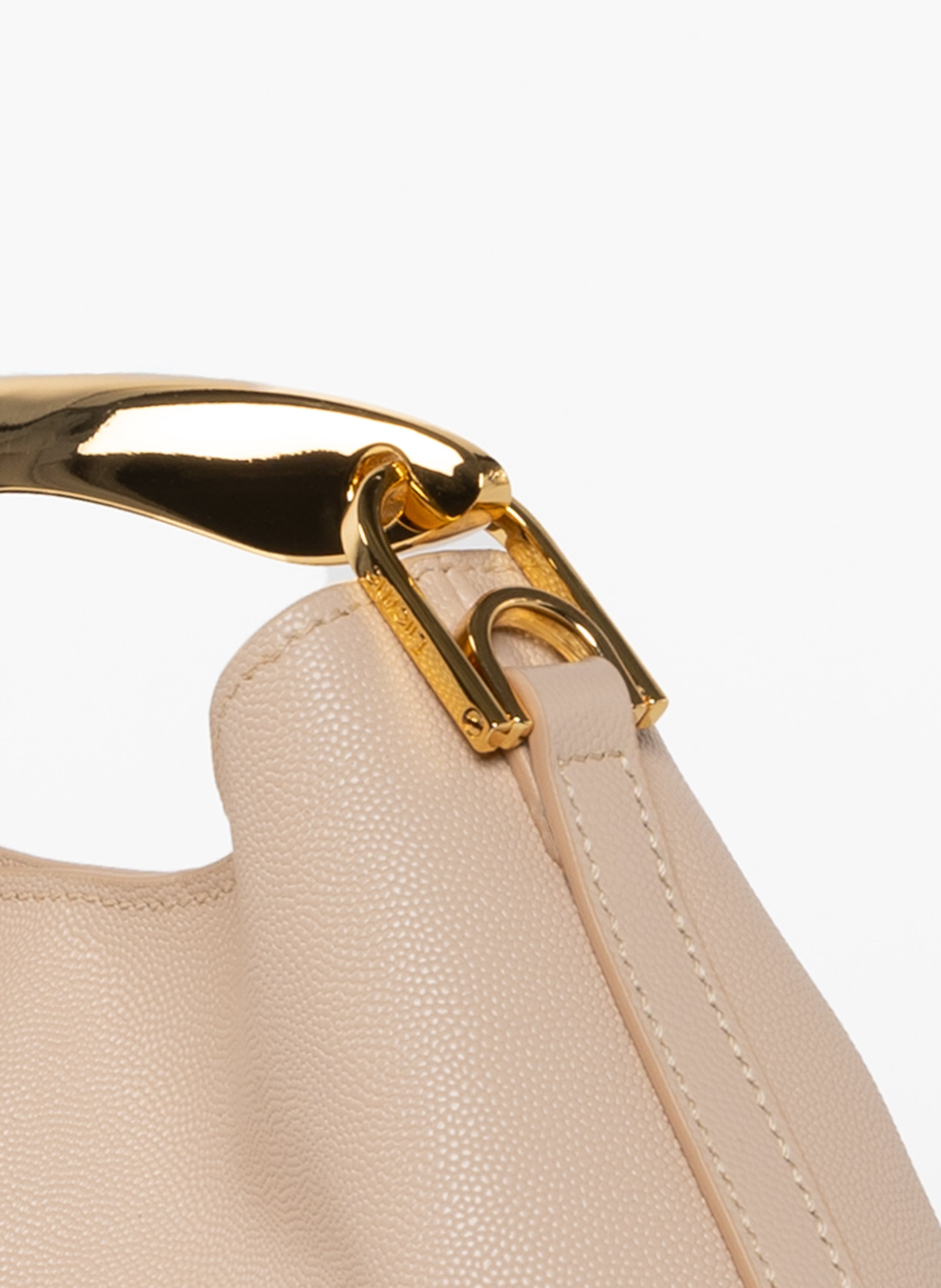 Mini Boomerang Caviar Leather Nude - 5