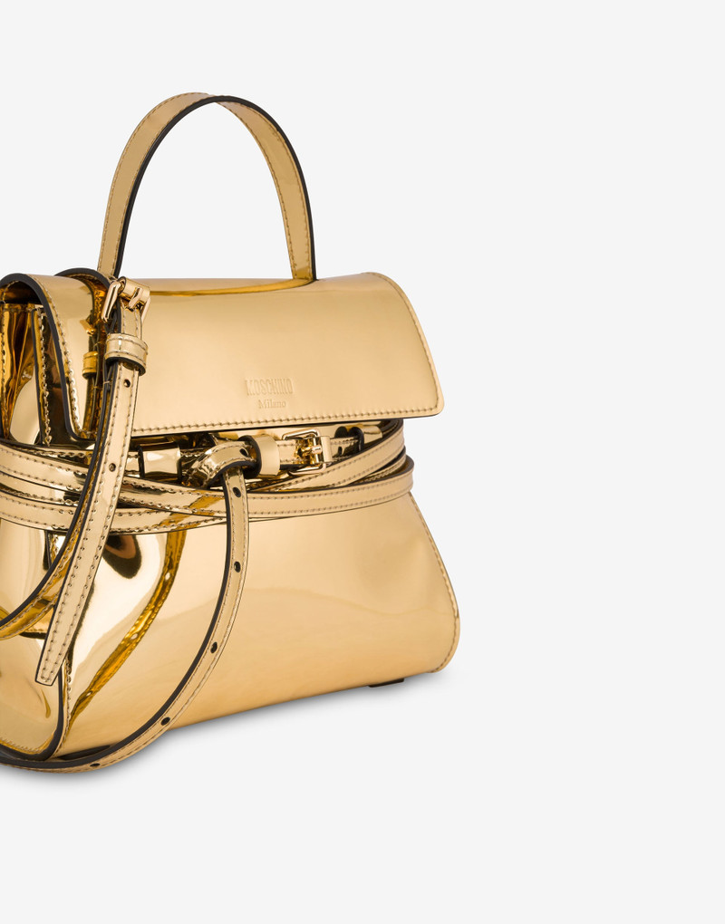 MOSCHINO TIE ME SMALL HAND BAG 3
