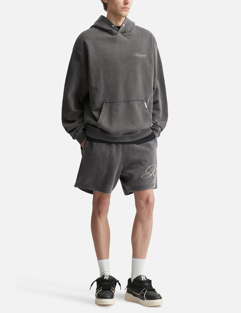 REPRESENT REPRESENT OWNERS CLUB SCRIPT MESH SHORTS outlook