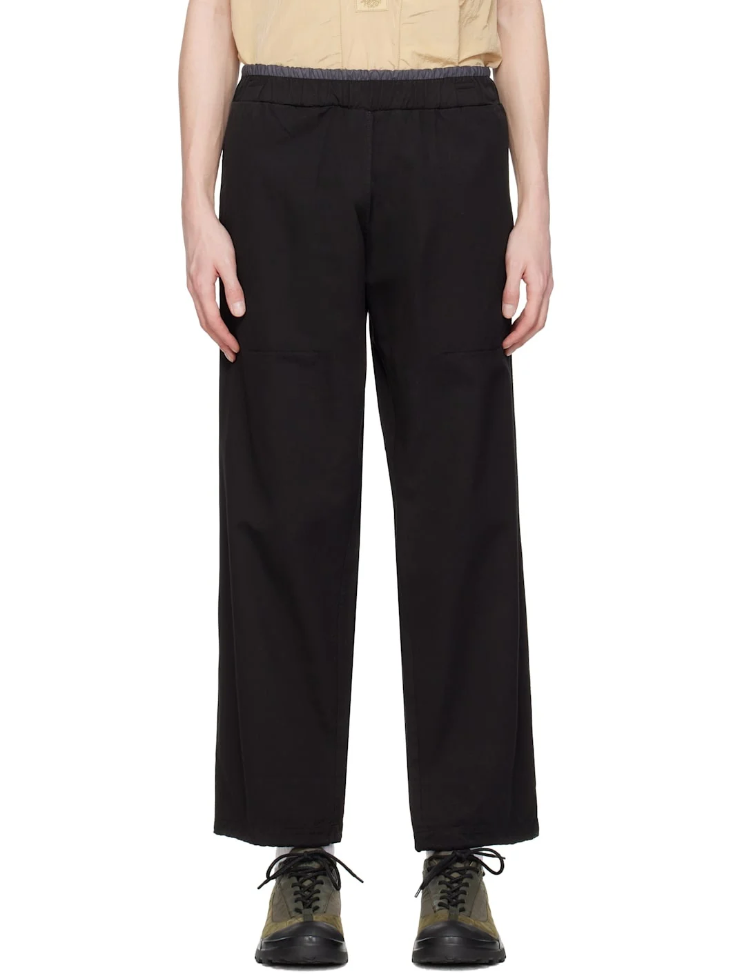 Black Way Soft Cotton Track Pants - 1