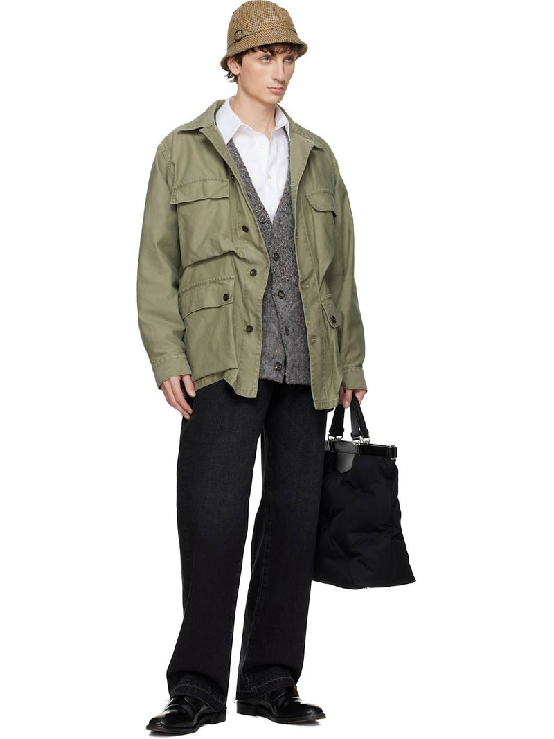 Maison Margiela Black Straight-Leg Jeans outlook