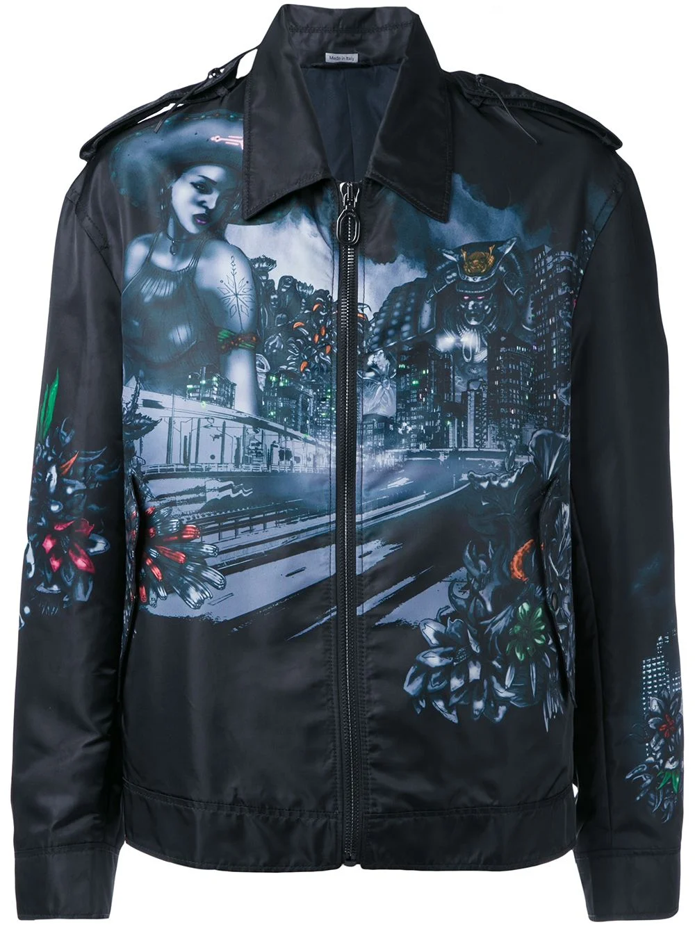 Lonely Town printed jacket - 1
