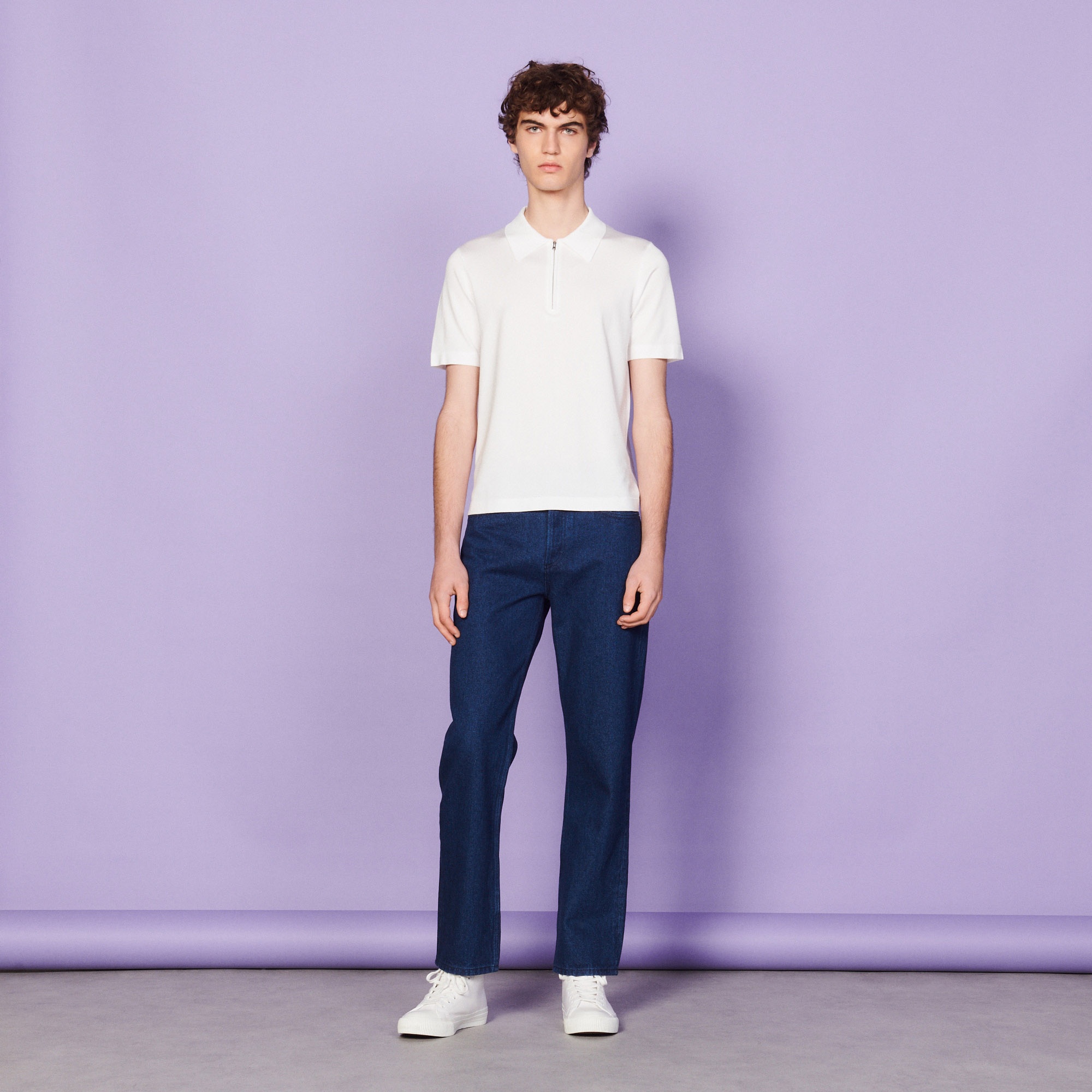 Knitted polo shirt - 6