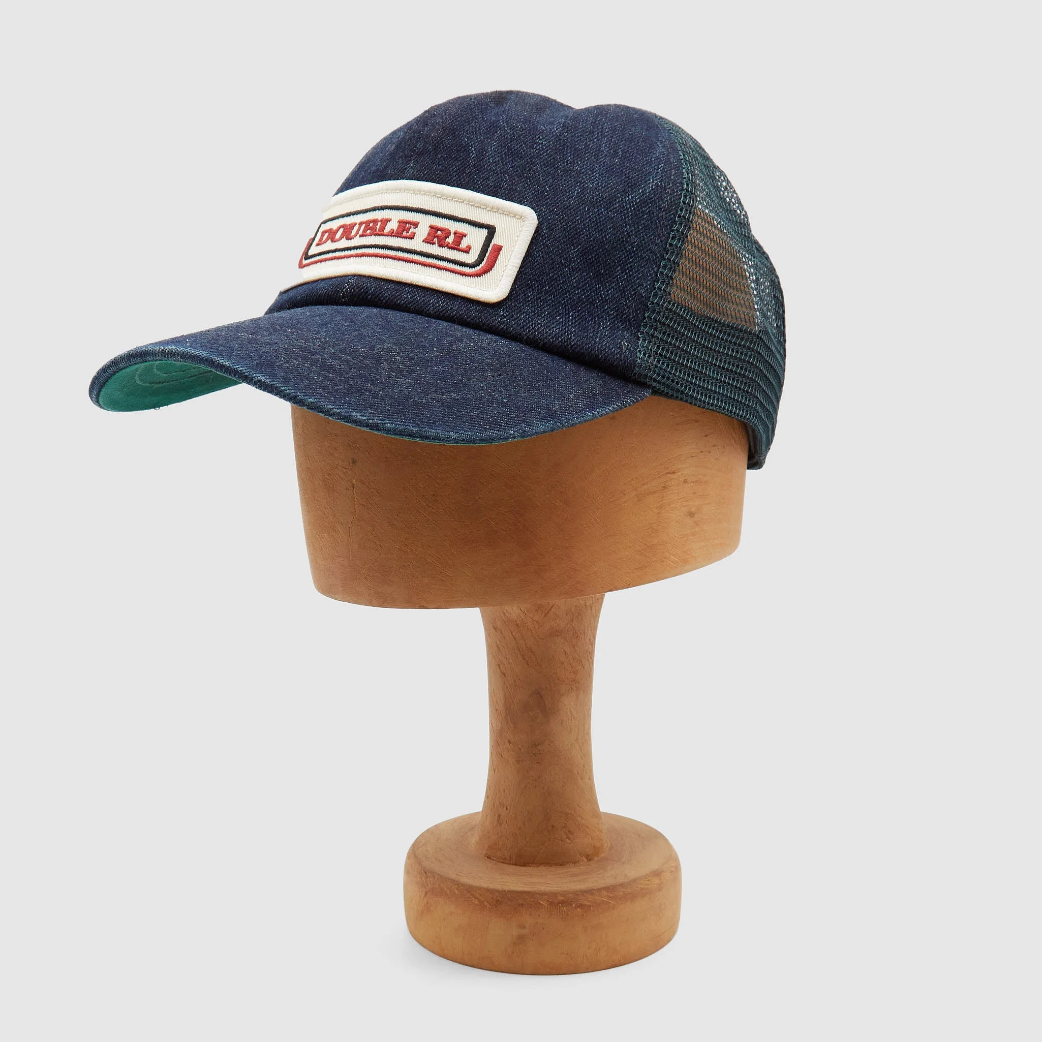 Double RL Mesh Logo Trucker Cap - 1