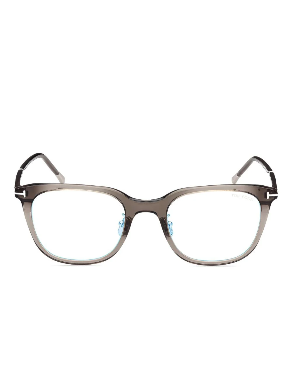 square-frame glasses - 1