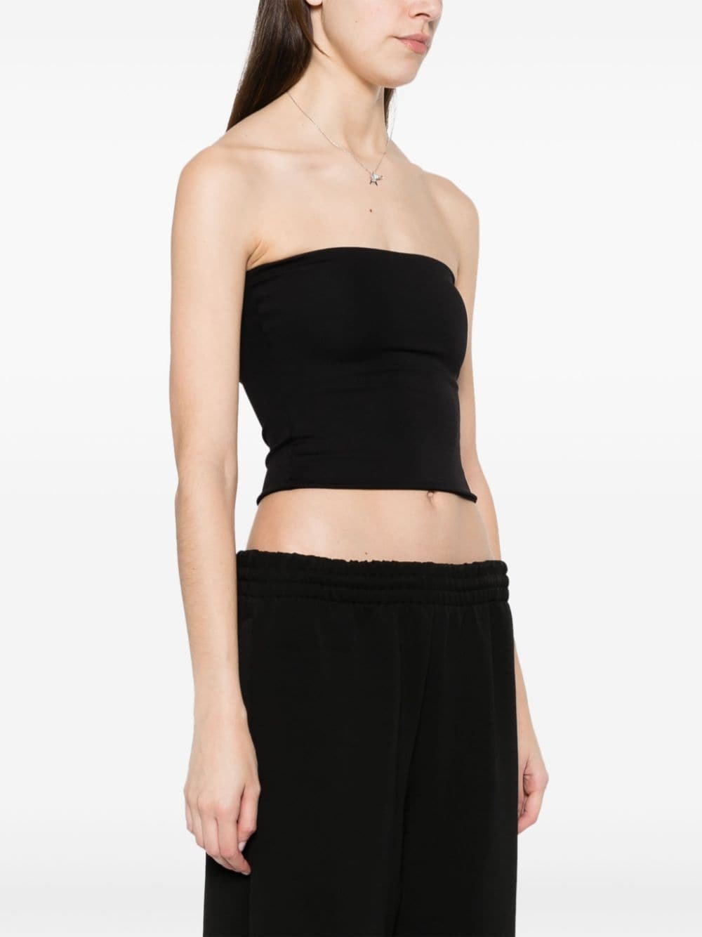 stretch-jersey tube top - 3