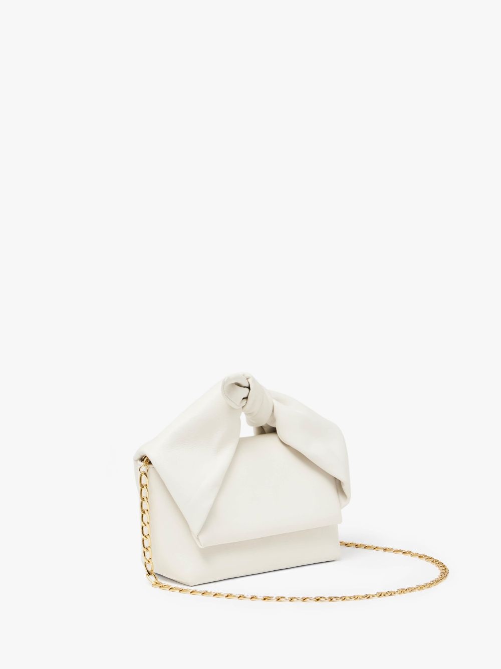 MEDIUM BOW TWISTER - LEATHER TOP HANDLE BAG - 2