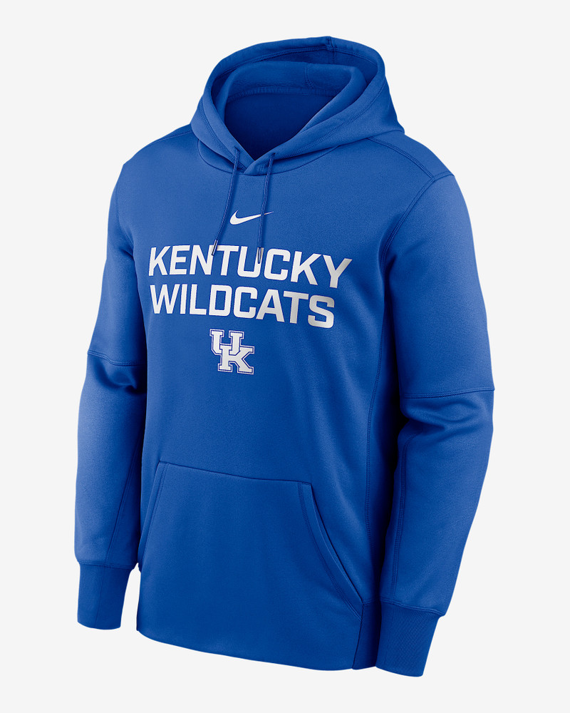Kentucky Team Stacked Men’s Nike Therma College Pullover Hoodie 1