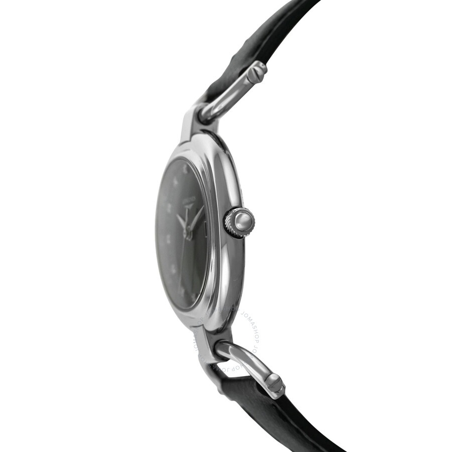 Pre-owned Longines Equestrian Diamond Black Dial Ladies Watch L6.131.4.57.0 - 3