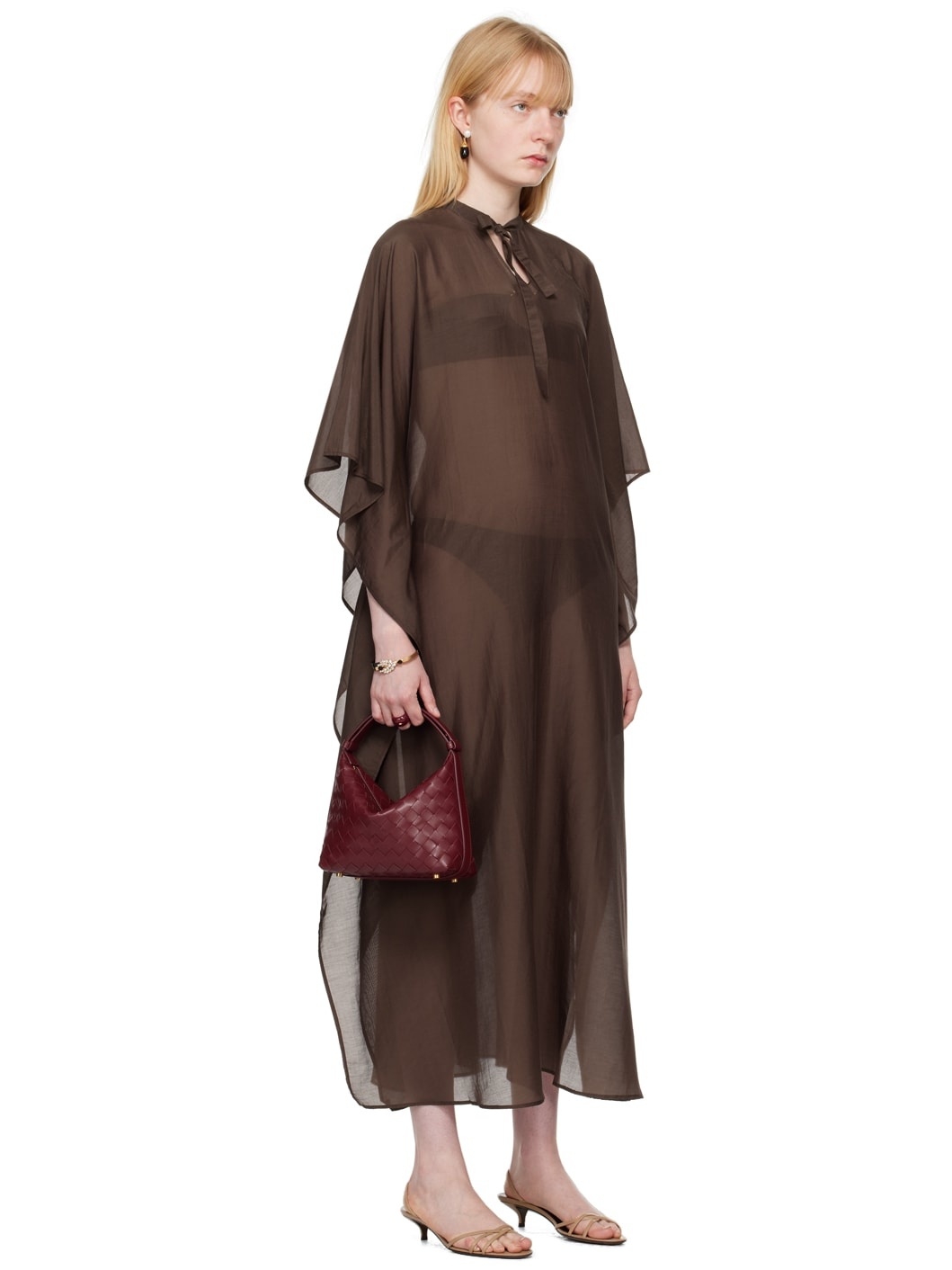 Brown Cove Maxi Dress - 3