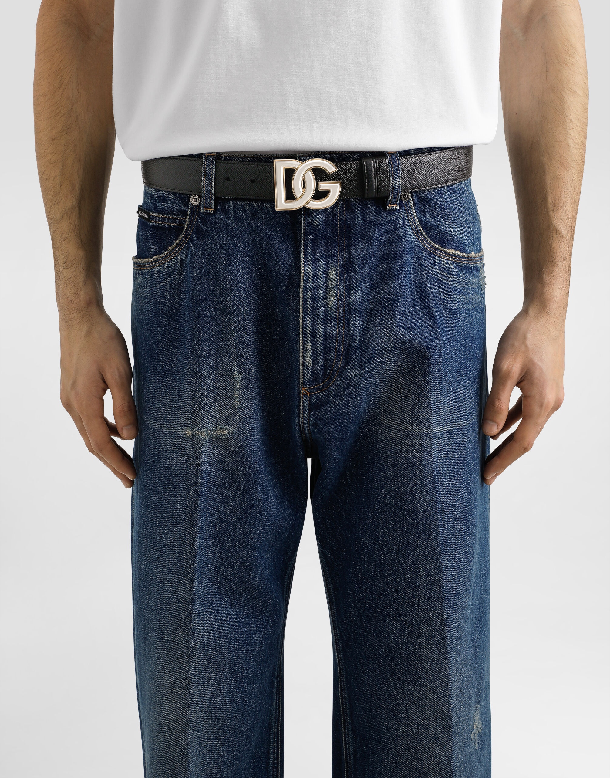 Alpine calfskin belt - 2