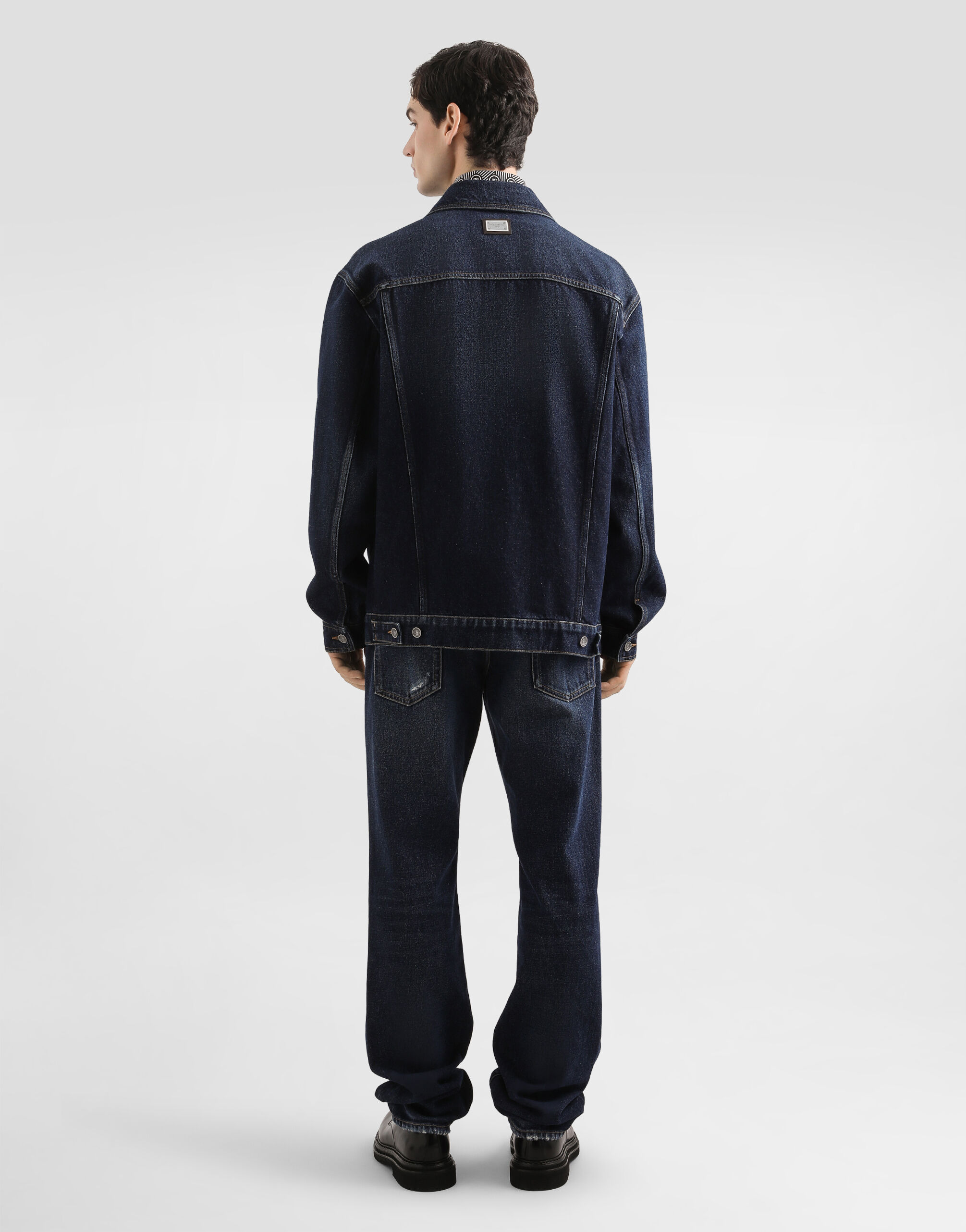 Loose cotton denim jeans - 3