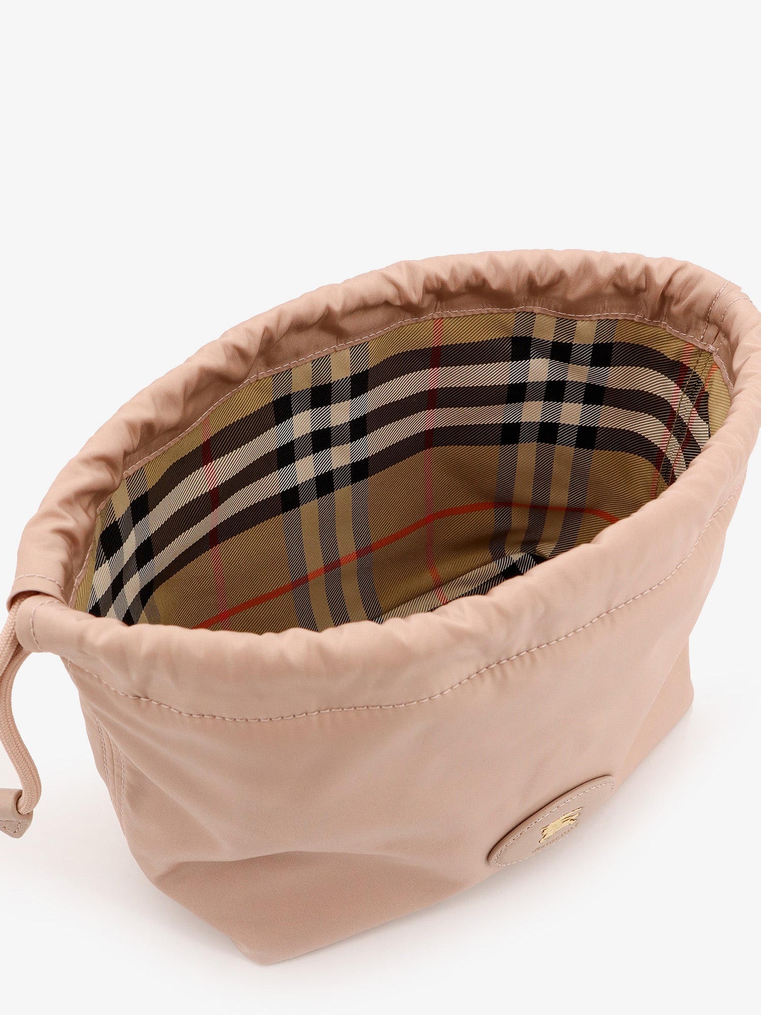 Burberry Horseshoe Drawstring Clutch Bag - 4