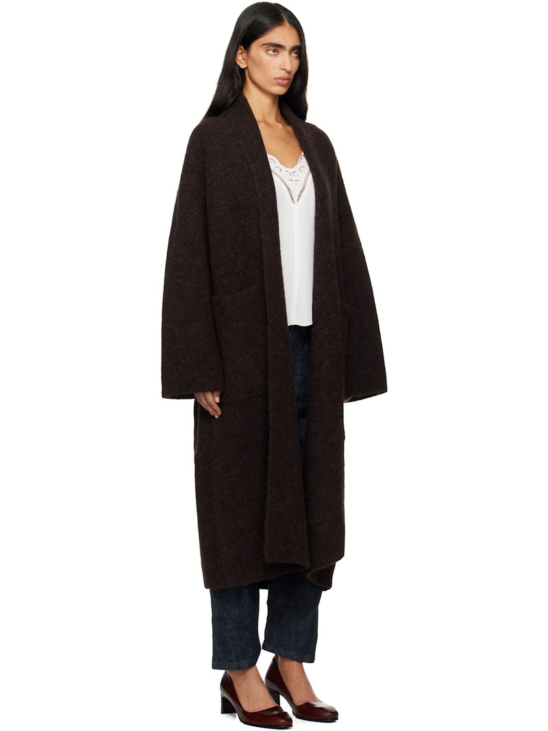 Brown Double Face Long Coat 2
