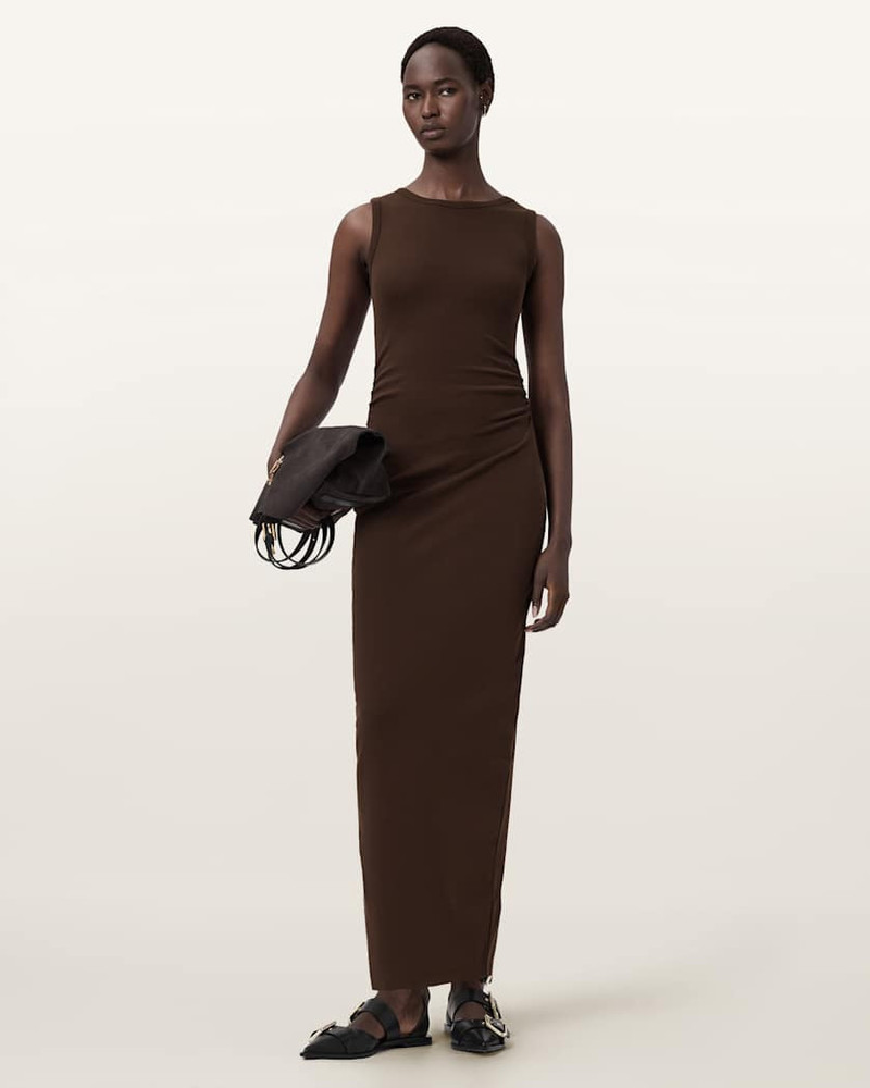 ALLSAINTS KATARINA BODYCON MAXI DRESS outlook