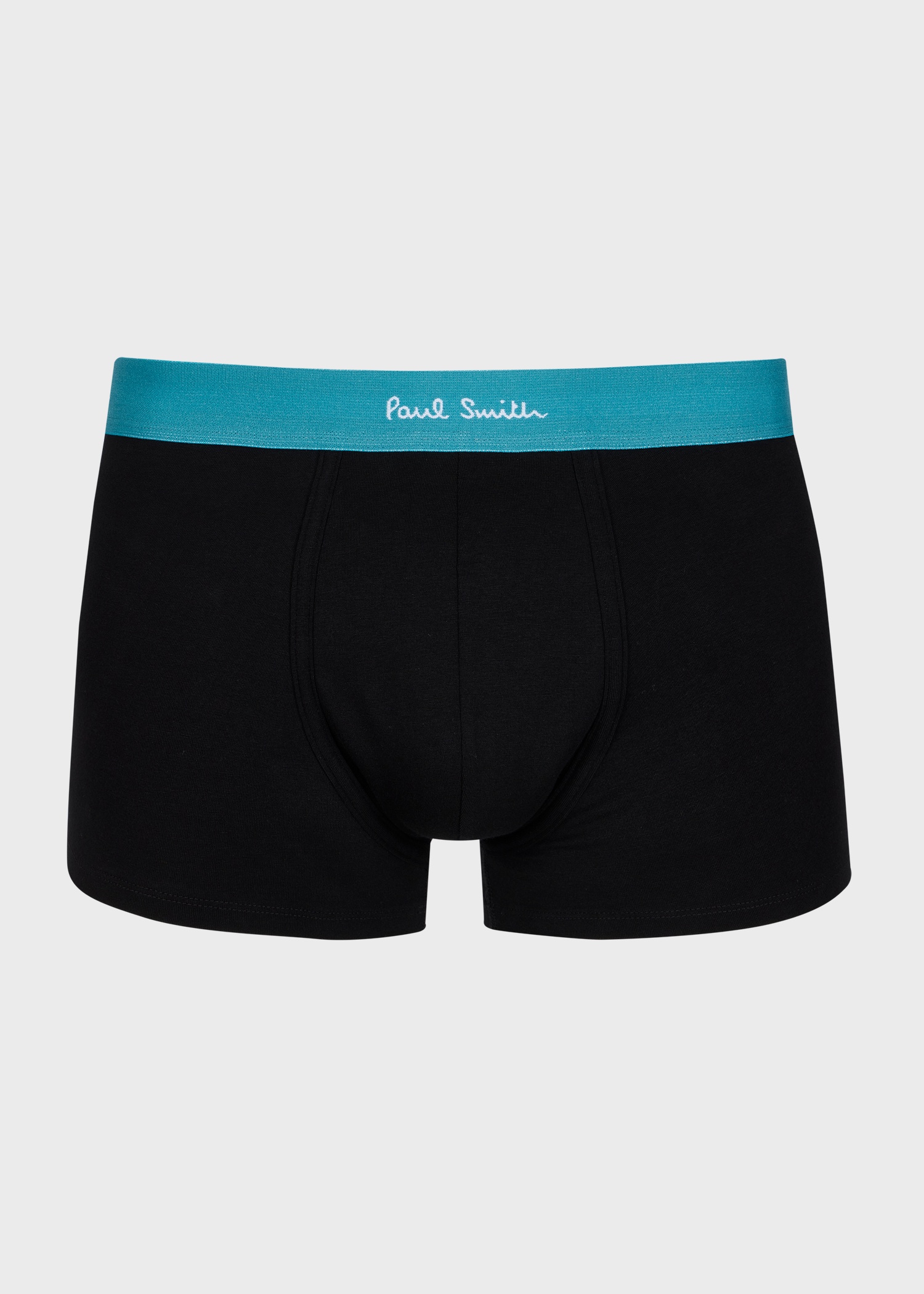 Black Mixed Bright Logo Waistband Boxer Briefs Three Pack - 2