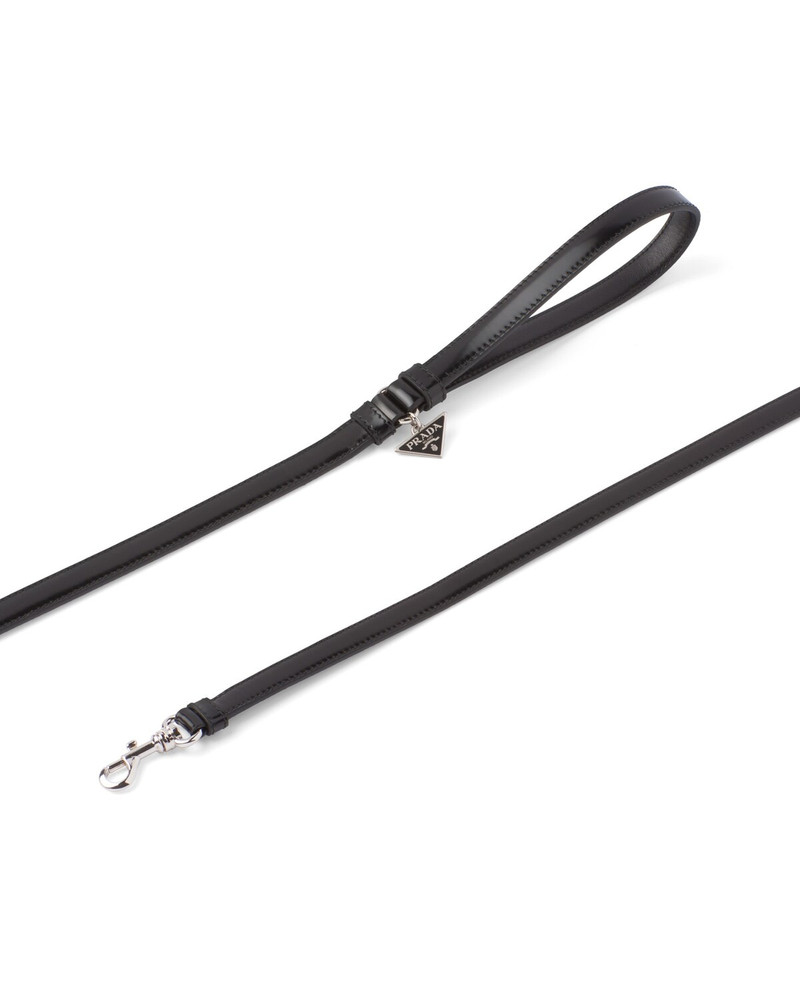 Prada Brushed leather pet leash outlook