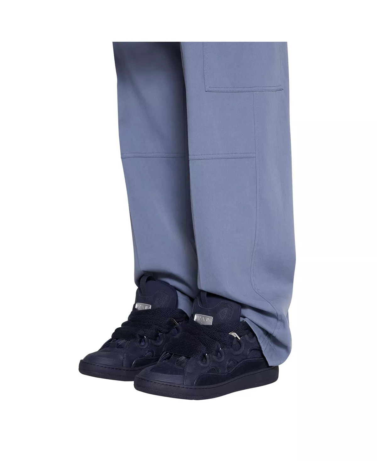 Unisex Curb Leather Sneakers - 8