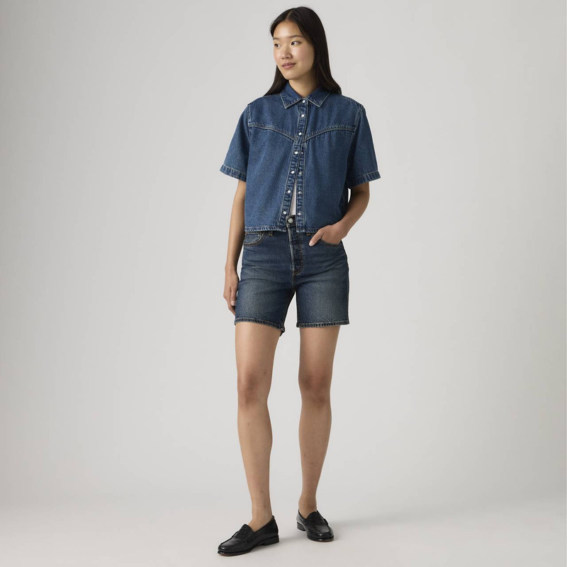 501® ORIGINAL FIT MID-THIGH LIGHTWEIGHT WOMEN'S SHORTS 1