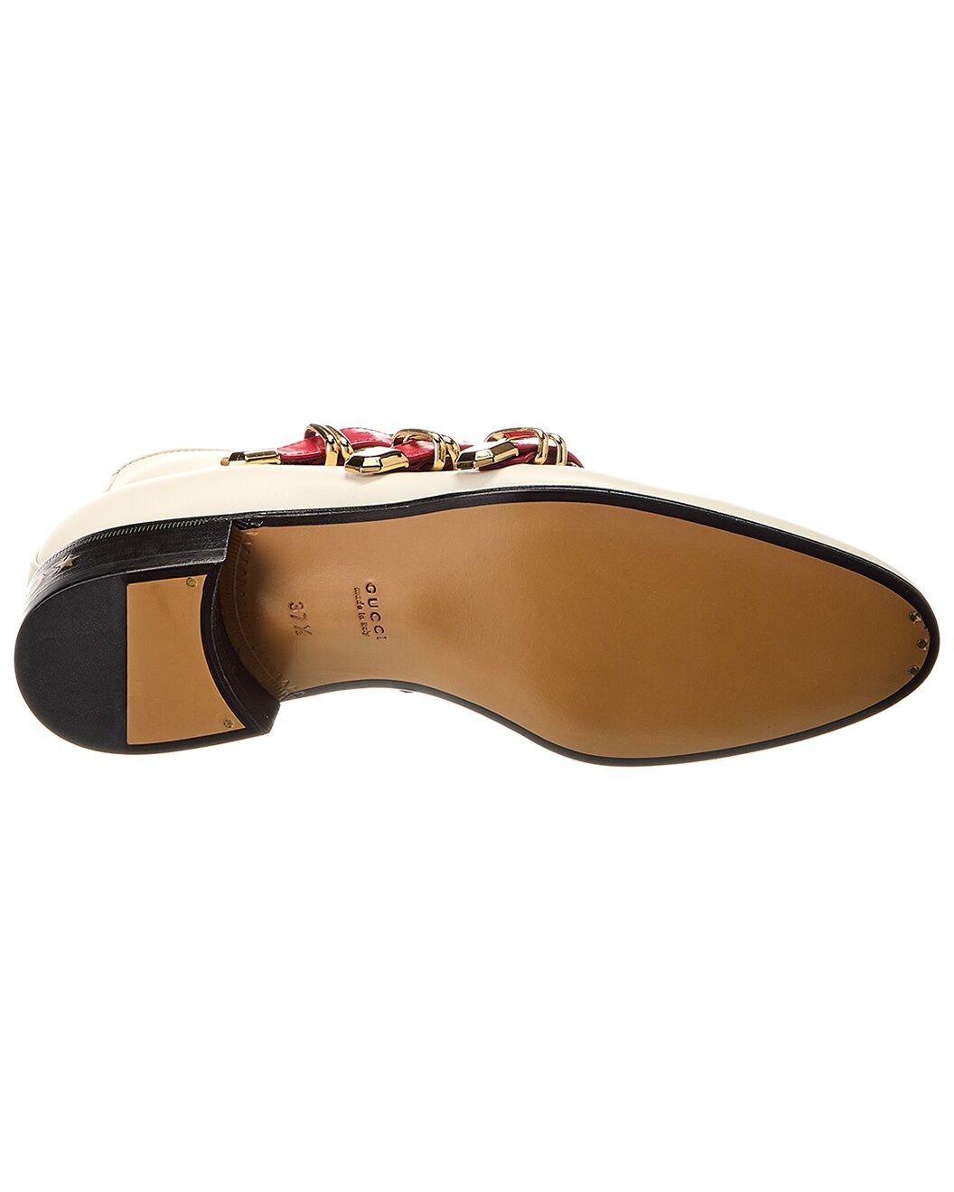 Gucci Triple Buckle Leather Bootie - 4