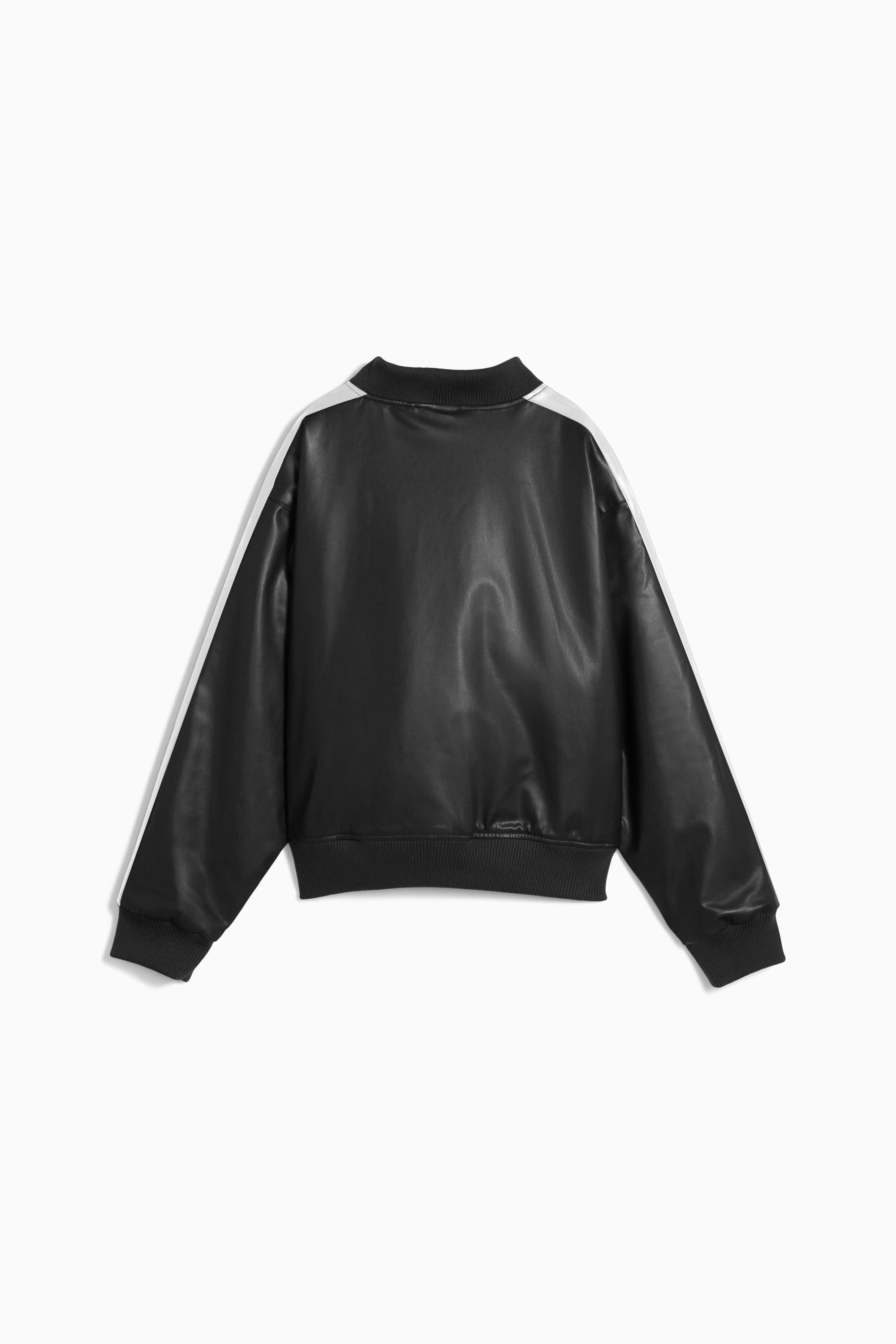 T7 Pleather Bomber Women - 2