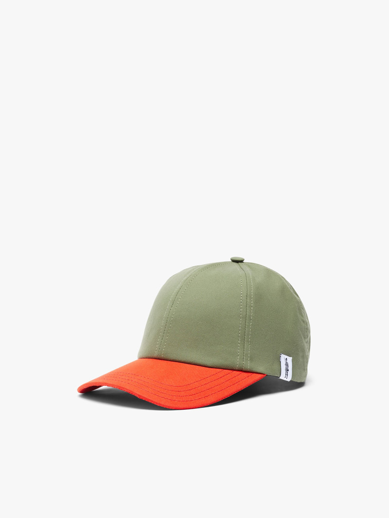 TIPPING WINTER MOSS CONTRAST WAXED COTTON BASEBALL CAP | ACC-HA04 1
