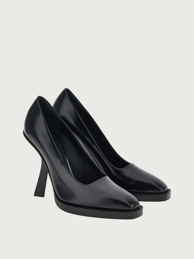 PUMPS WITH SHAPED HEEL - 4