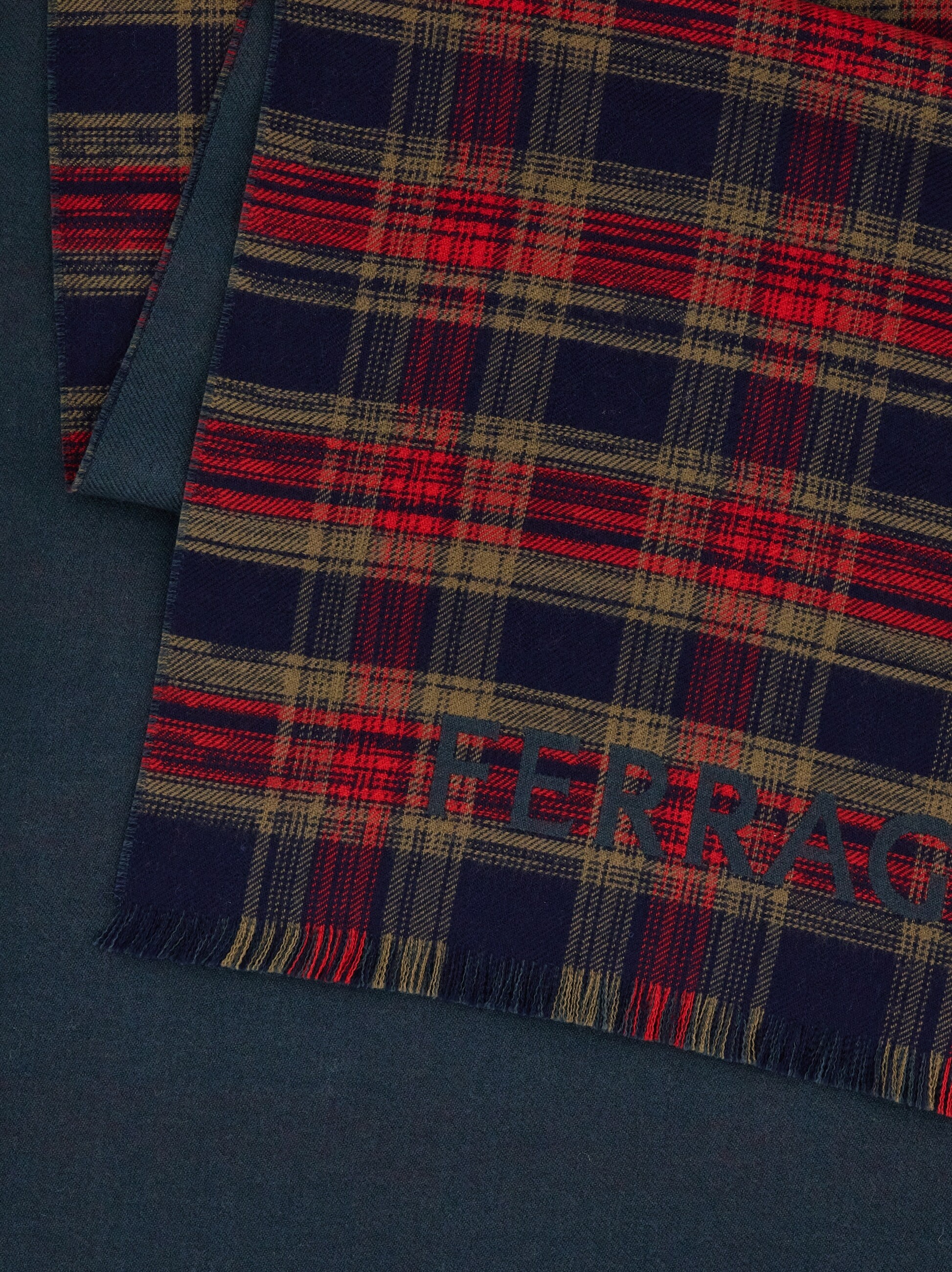 Tartan wool scarf - 6