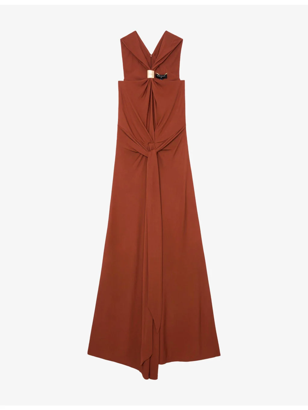 Reiss x Atelier Fortuna Hardware-Embellished Woven Maxi Dress - 1