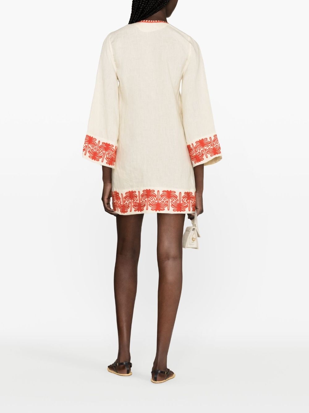 Ocean Clain linen tunic dress - 4