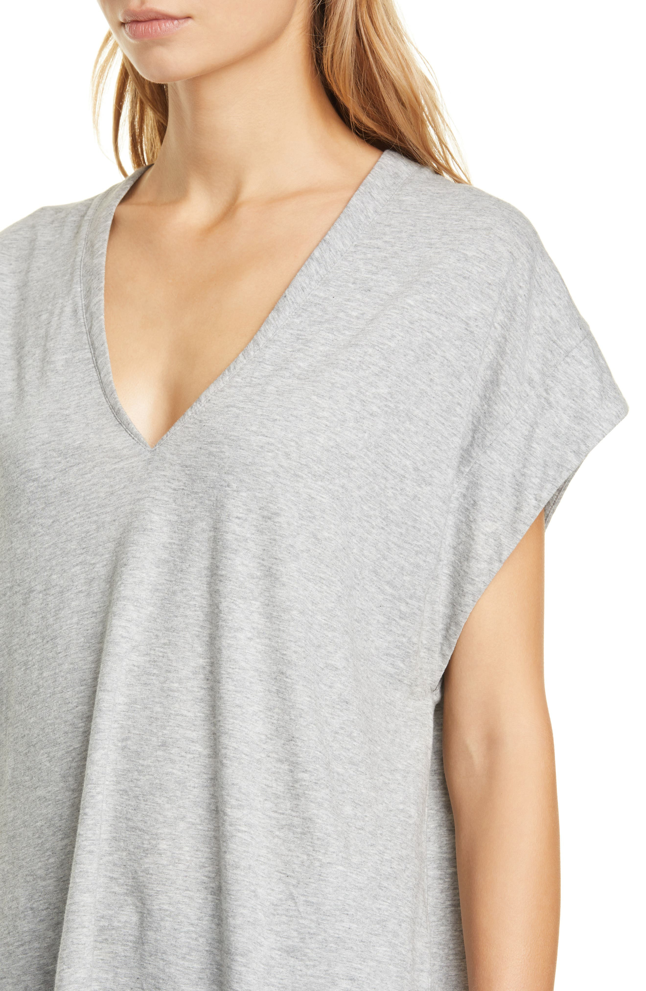 Le Mid Rise V-Neck T-Shirt - 4