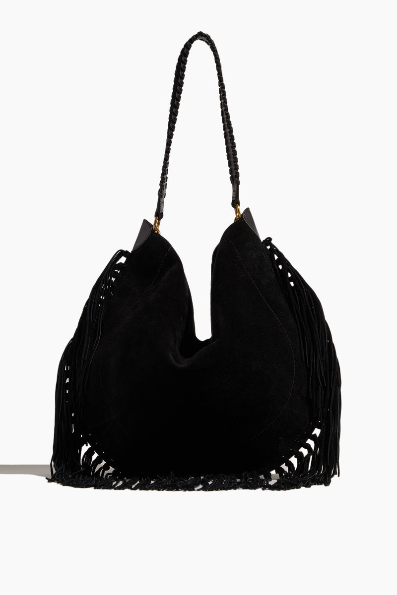 Oskan Hobo Soft Bag in Black 1