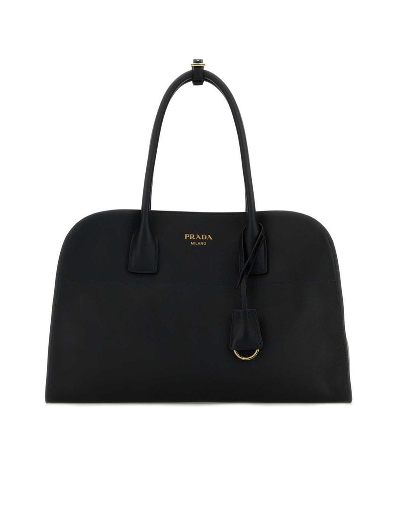 Medium Leather Shopping Bag 1