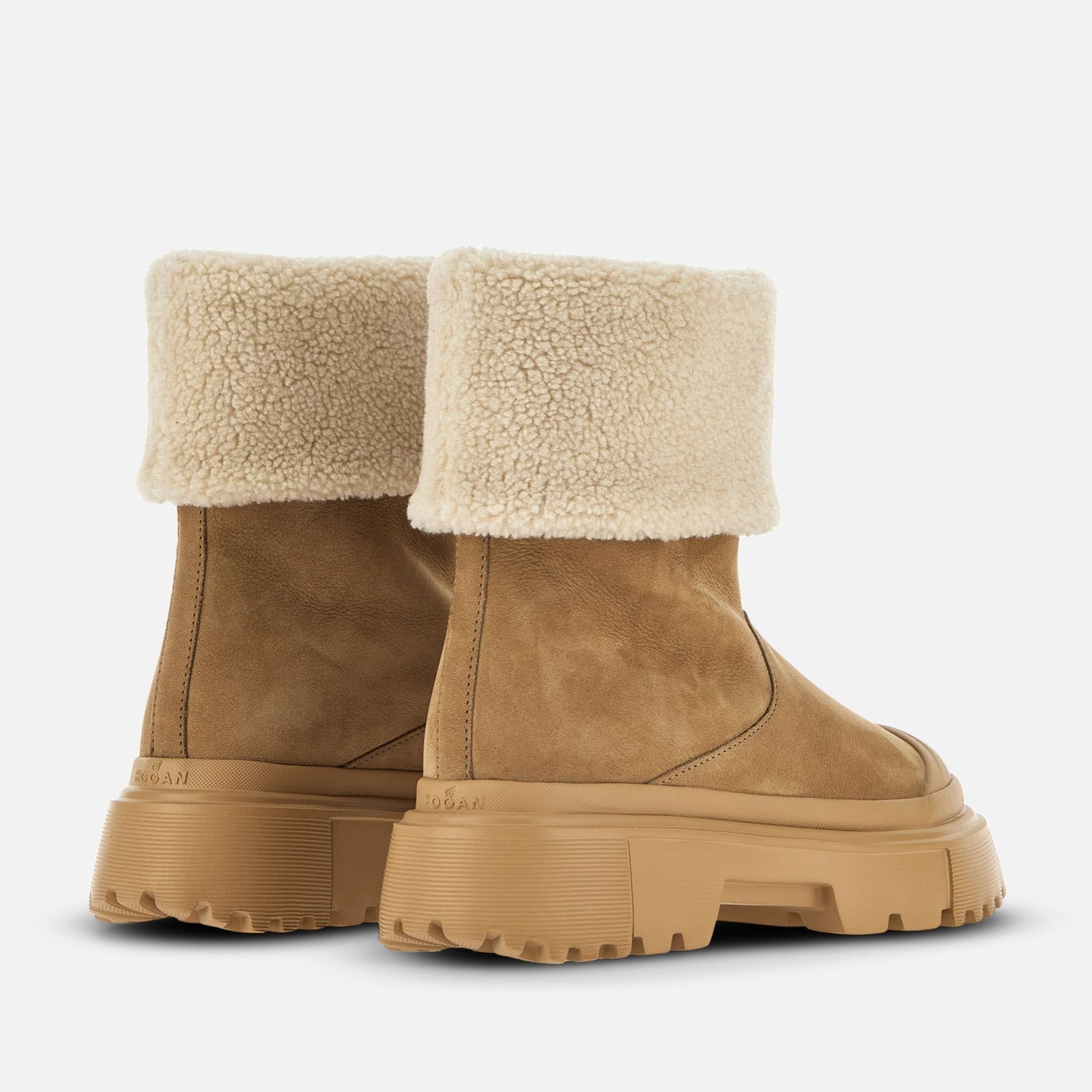 Ankle Boots Hogan H619 Beige - 3