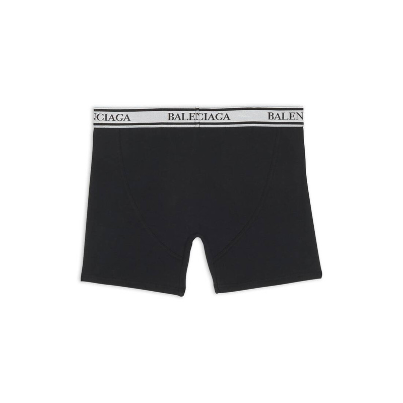 BALENCIAGA Men's Boxer Briefs in Black outlook