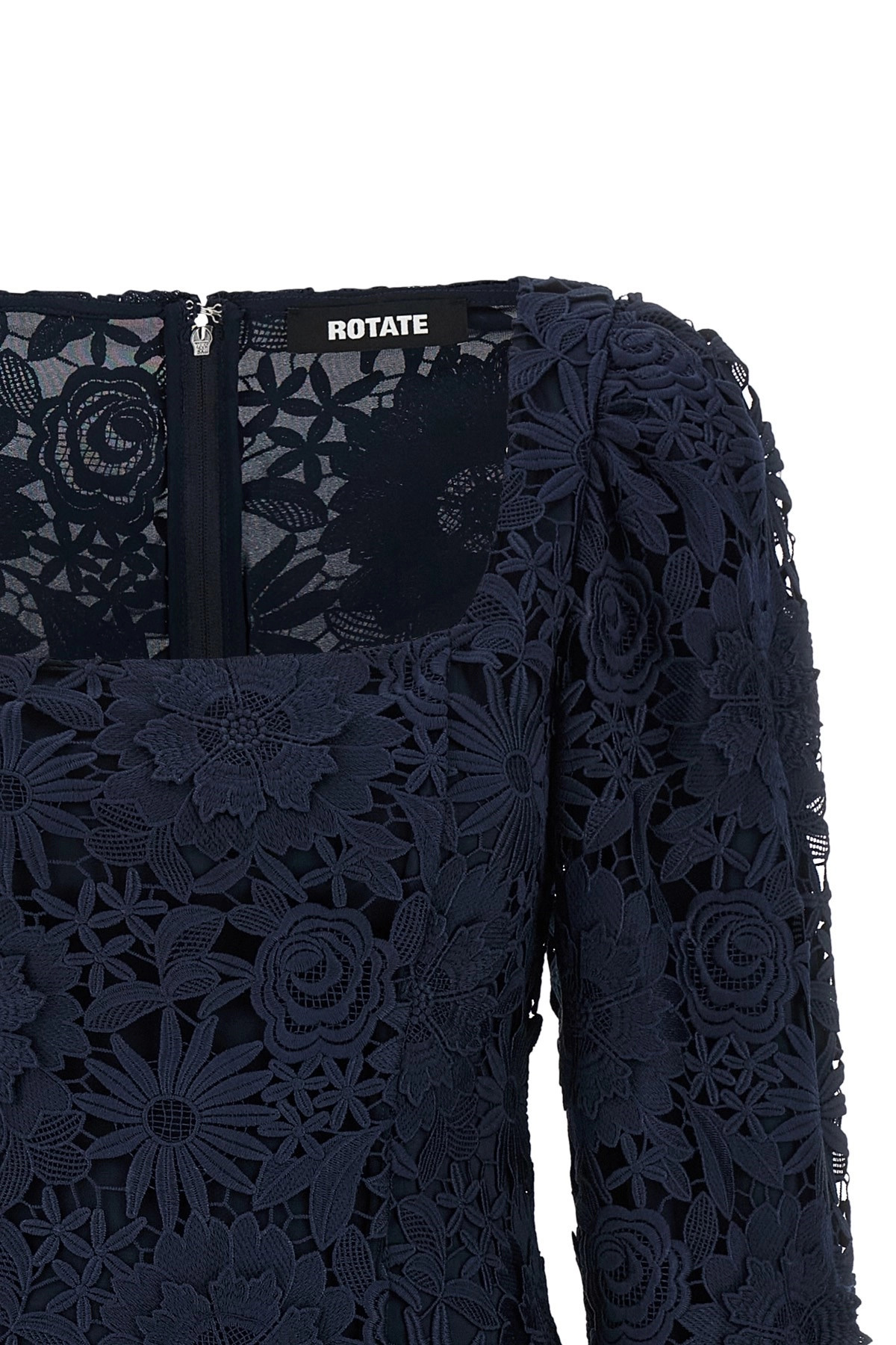 '3D Lace Ls Mini' dress - 4