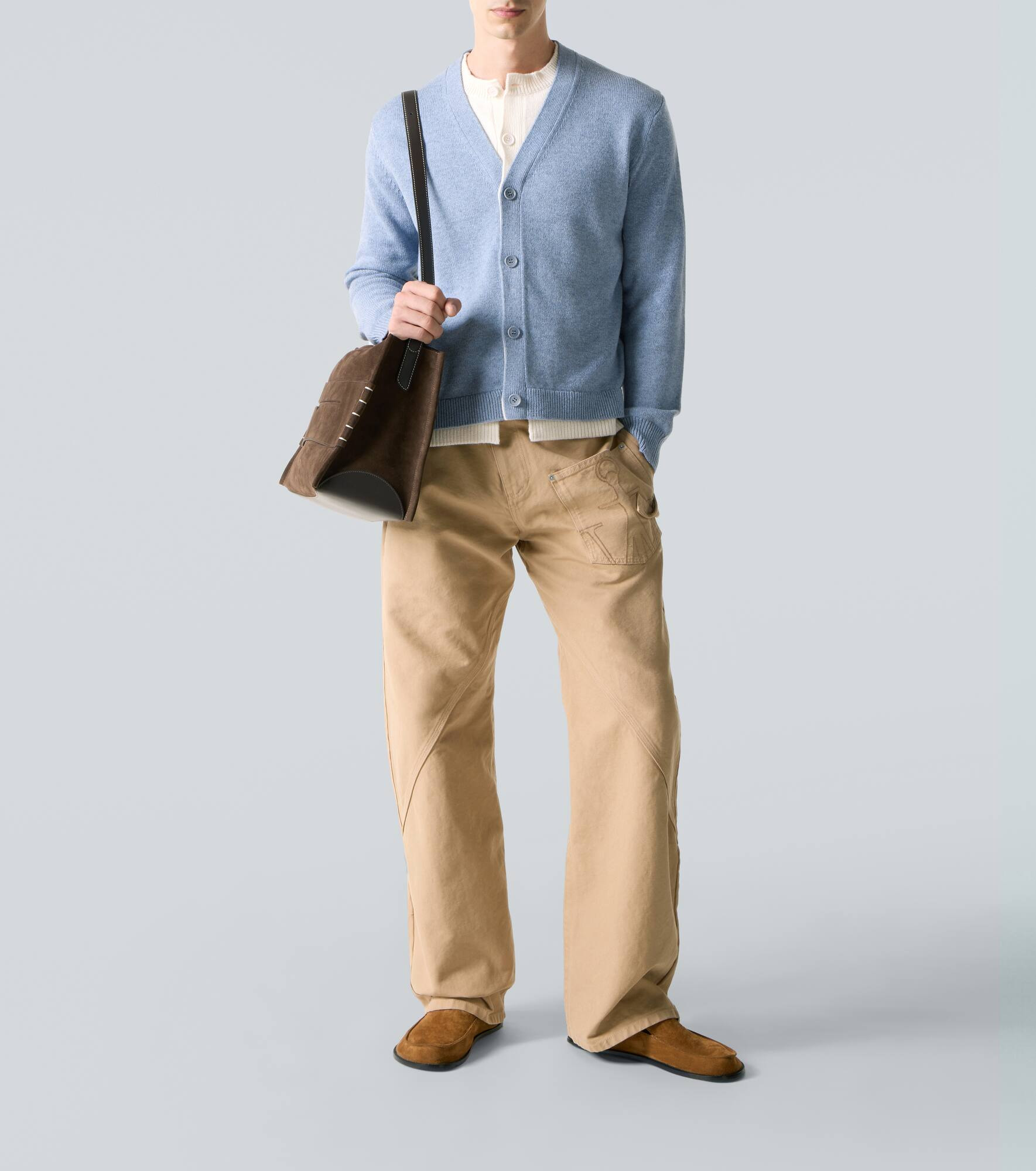 Wool and cashmere cardigan - 2