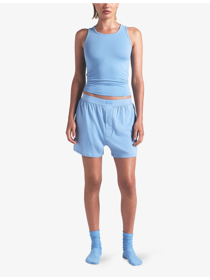 SKIMS Boyfriend Loose Jersey Boxer Shorts outlook