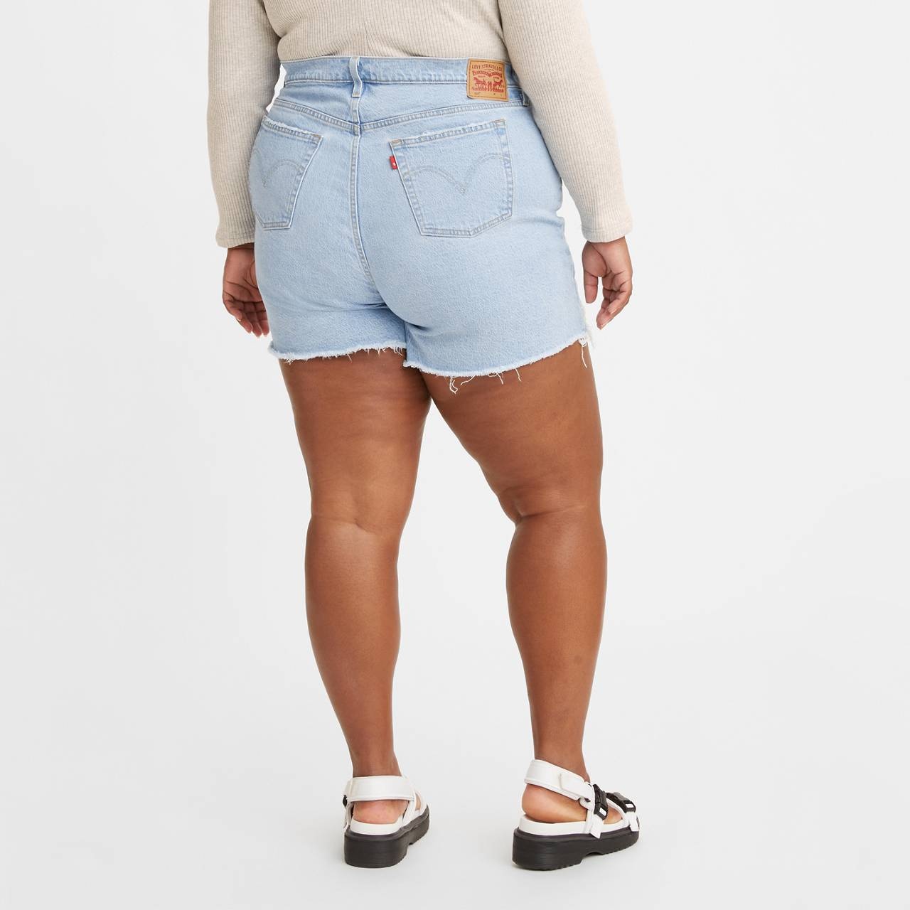 501® ORIGINAL HIGH RISE WOMEN'S SHORTS (PLUS SIZE) - 3