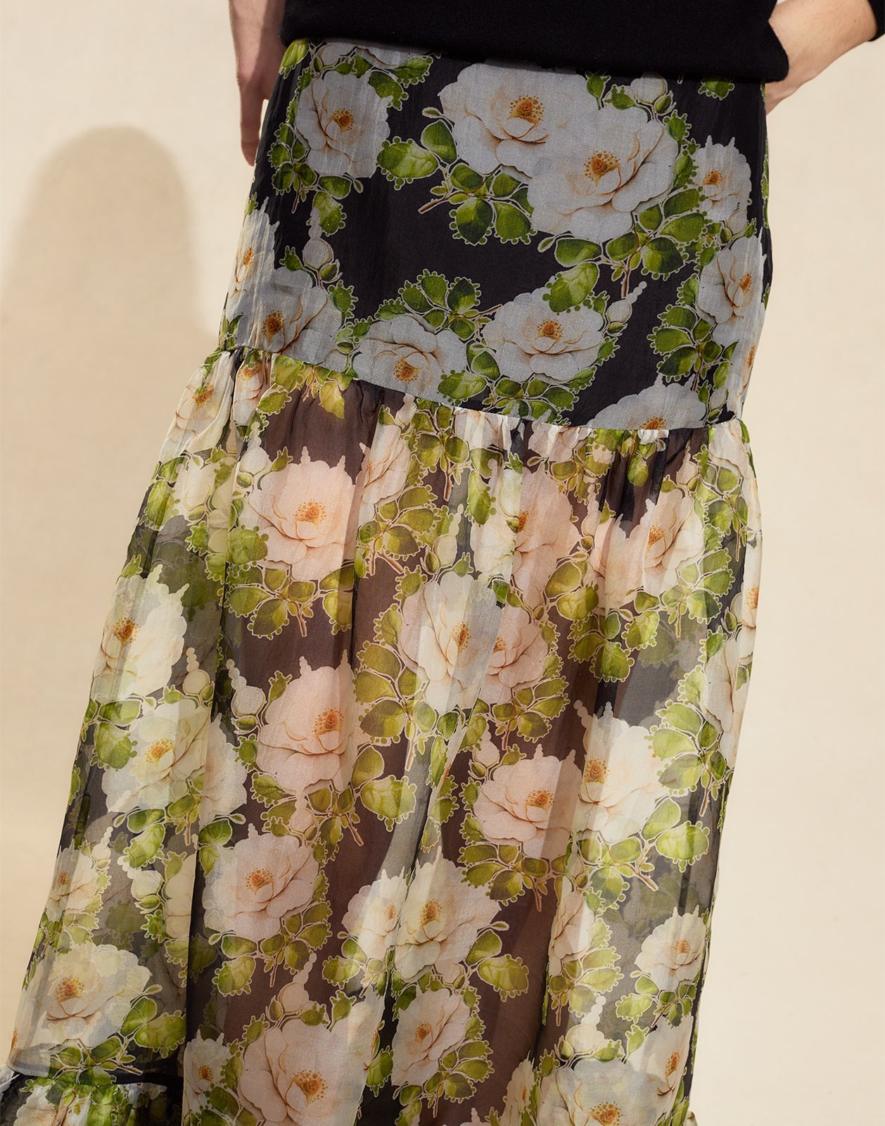 Cornelia Silk Skirt - 8