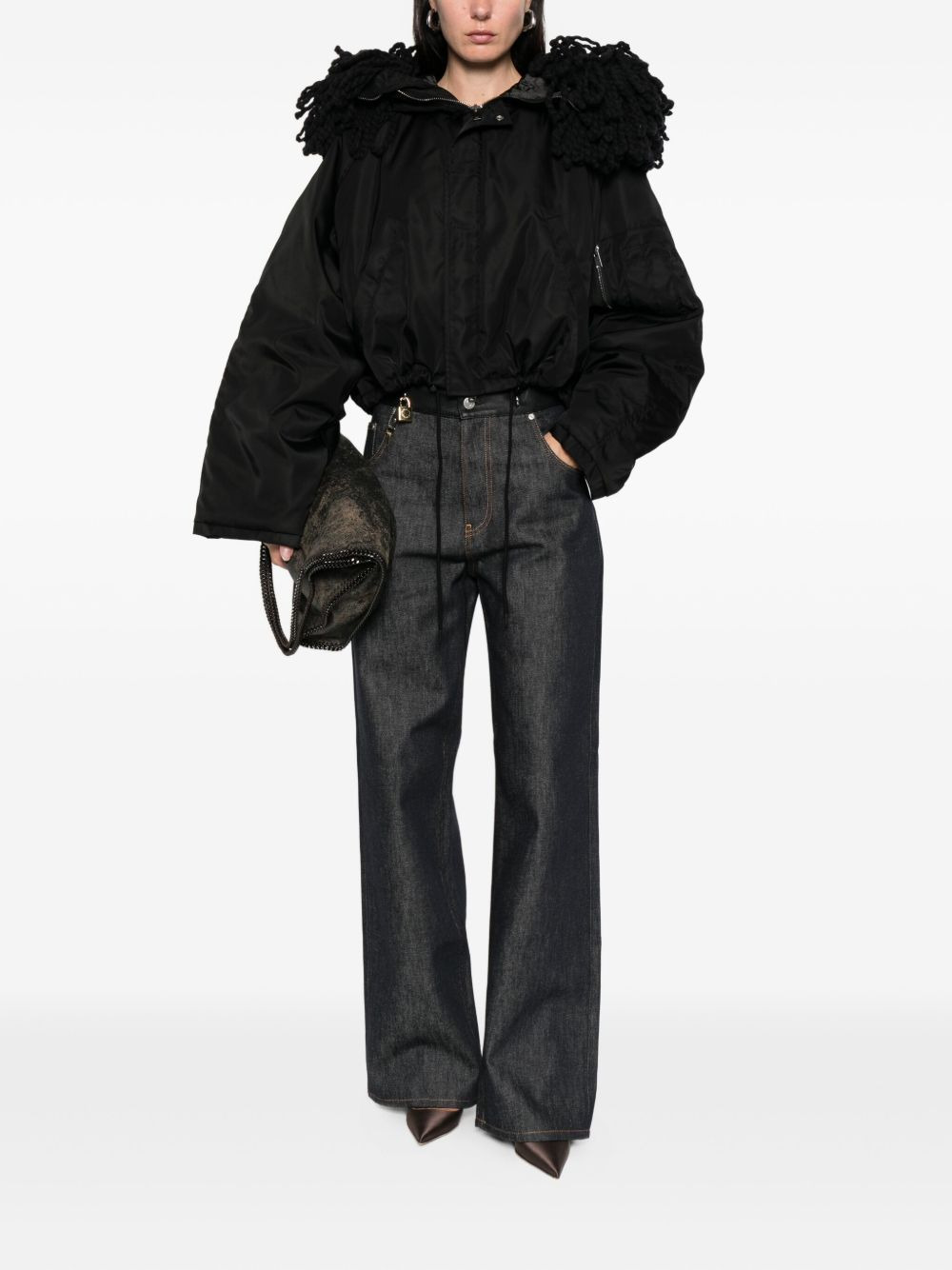 quilted shell jacket - 2