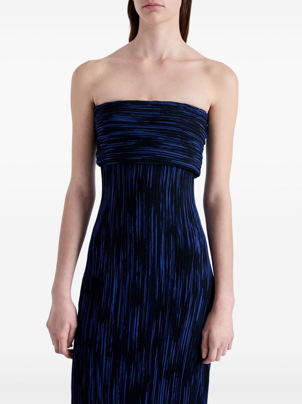 ribbed knit maxi dress - 5