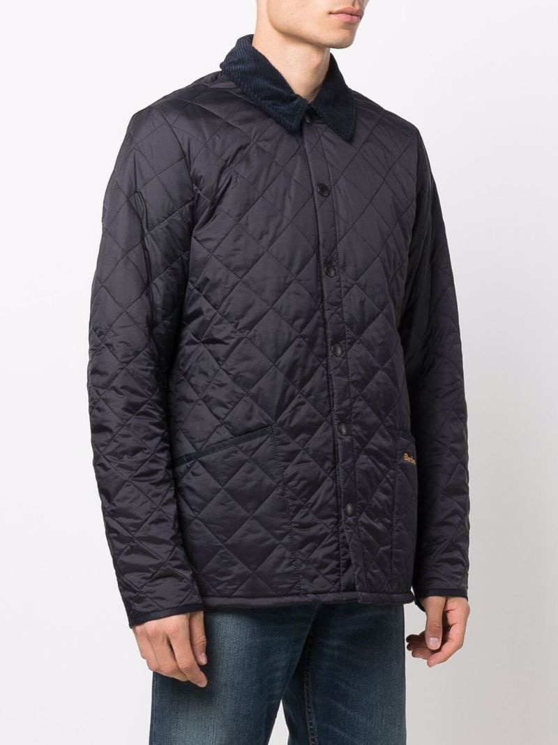 quilted rain jacket - 3
