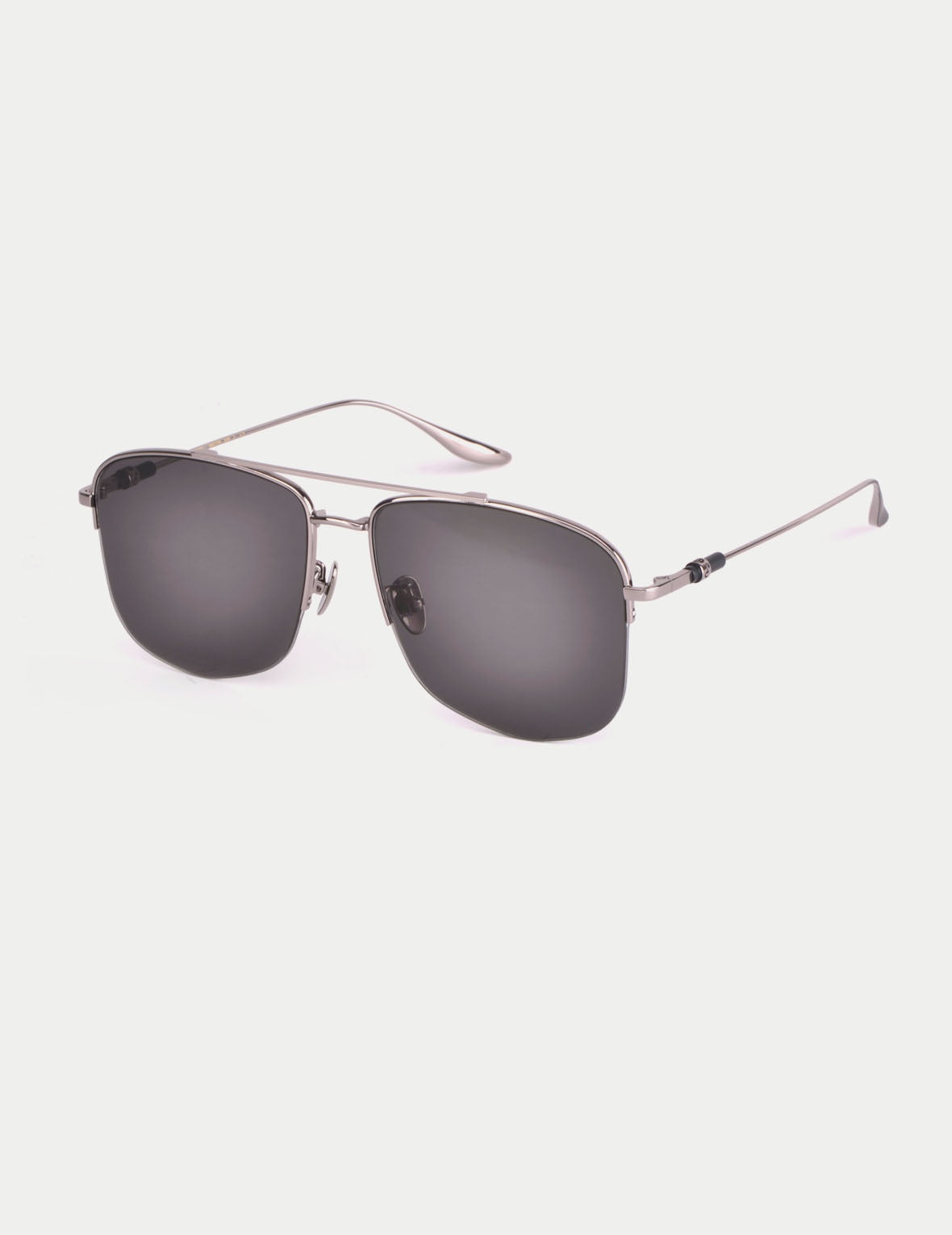 DOUBLE BRIDGE METAL AVIATOR SUNGLASSES - 1