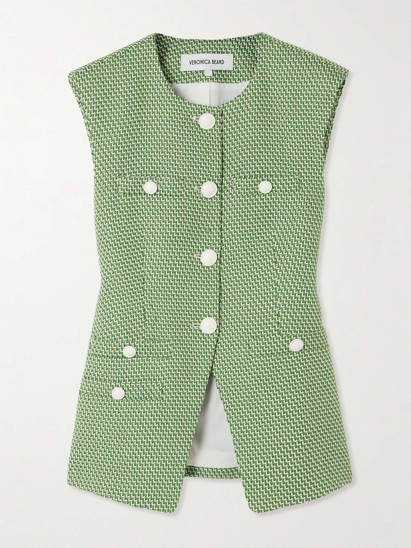 Tamara woven vest Green - 1