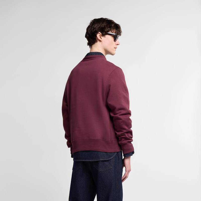 Round-neck sweatshirt in cotton 4